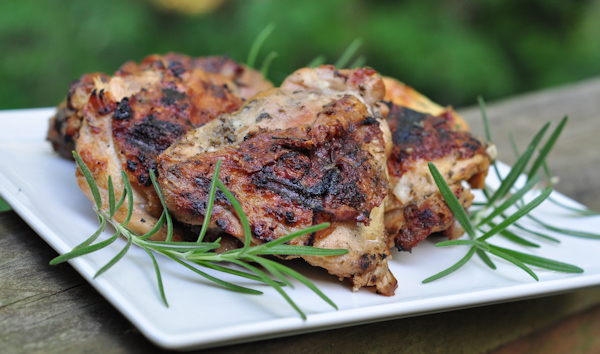 Herb Grilled Chicken Thighs Herb Grilled Chicken Thighs
