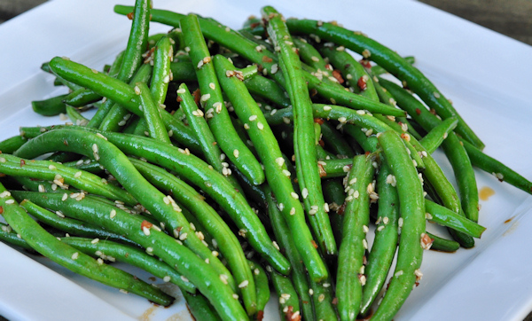 Sesame Green Beans - a bit of fresh crunch