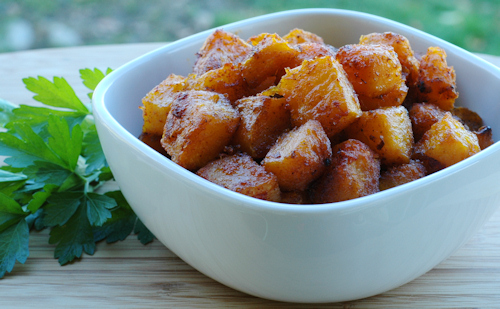 Chili Roasted Winter Squash - this ain't your Mama's squash!