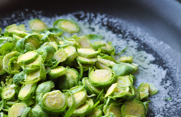 sauteed brussels sprouts