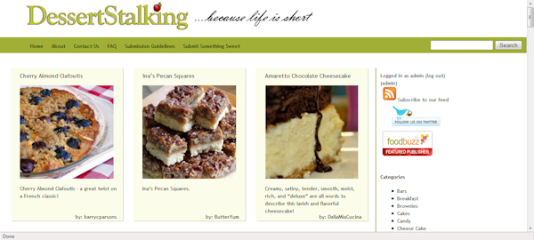 DessertStalking.com