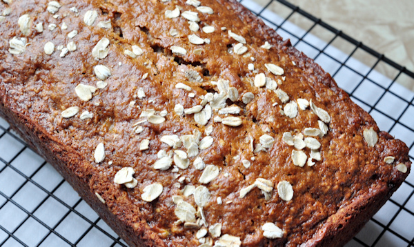 banana oat bread