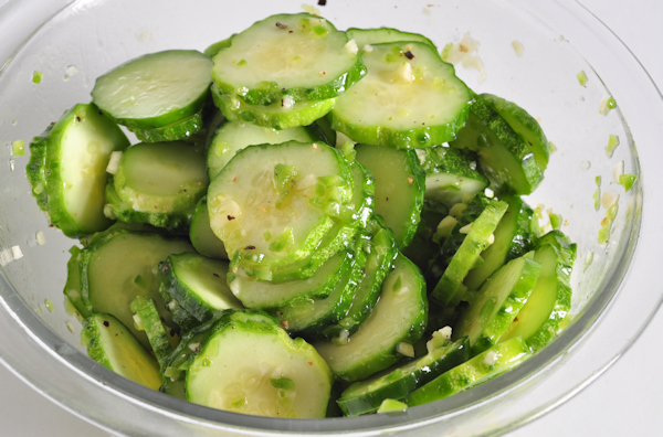 Jalapeno Lime Cucumber Salad