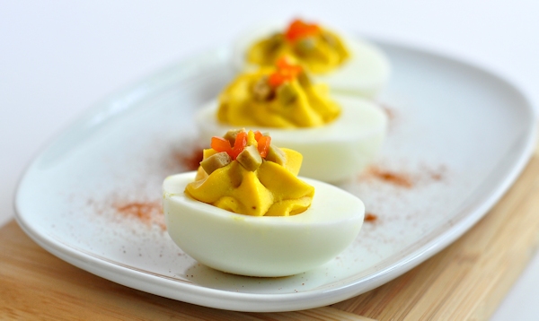 “Dirty” Deviled Eggs